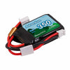 GEA3502S30JST Gens Ace 2S 30C Adventure LiPo Battery (7.4V/350mAh) w/JST Connector