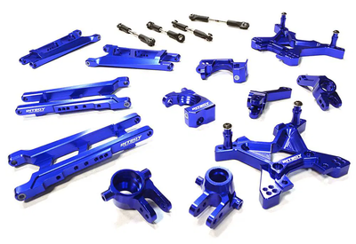 INTC26319BLUE Billet Machined T3 Suspension Upgrade Kit 4X4