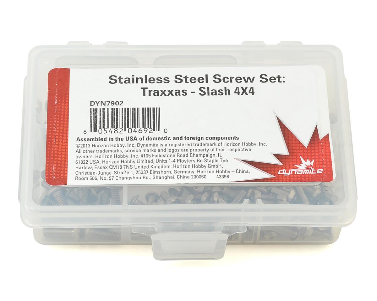DYN7902 Stainless Steel Screw Set for Traxxas Slash 4X4