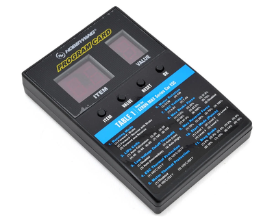 HWA30501003 Hobbywing LED Program Card