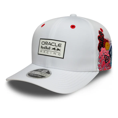 60669449 Red Bull Racing F1 New Era 9Seventy Special Edition Japan GP Team Hat - White