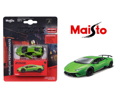 MJ15700-24E-GRN MT 1:64 Speed Icons 2024 Lamborghini Huracan