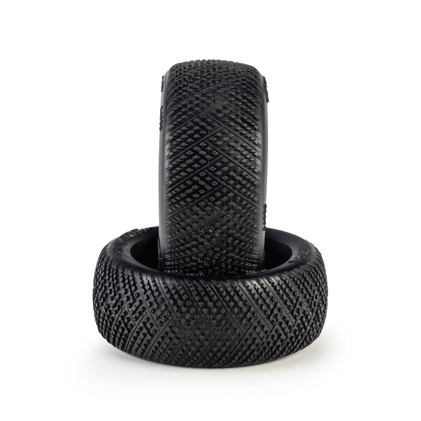 AKA14039XRW AKA PRODUCTS, INC. 1/8 Reverb Soft Long Wear Front/Rear Off-Road Buggy Tires MTD 17mm, White (2)