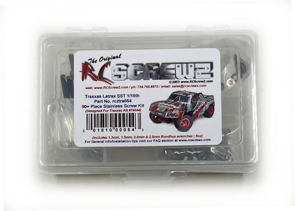 RCZTRA054 Prerunner Screw Kit