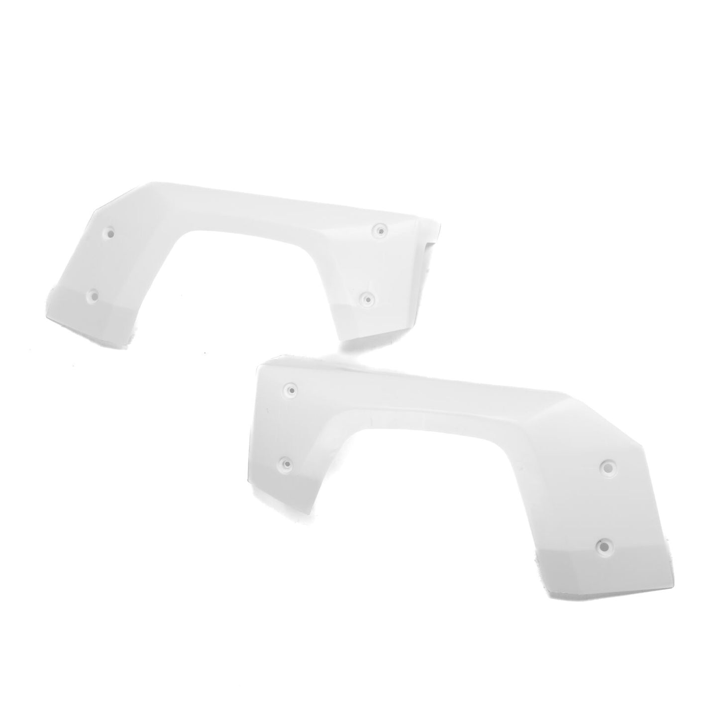 LOS-3722 Losi Body Panel, Rear Fender, Left/Right, White: 5IVE-T 3.0