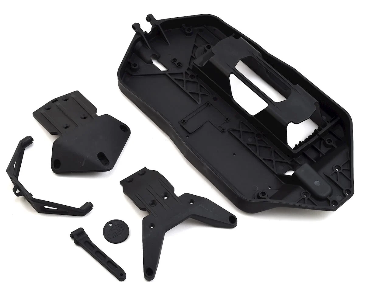 LOS231035 Chassis and Skid Plates: TENACITY MT