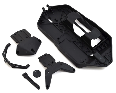 LOS231035 Chassis and Skid Plates: TENACITY MT