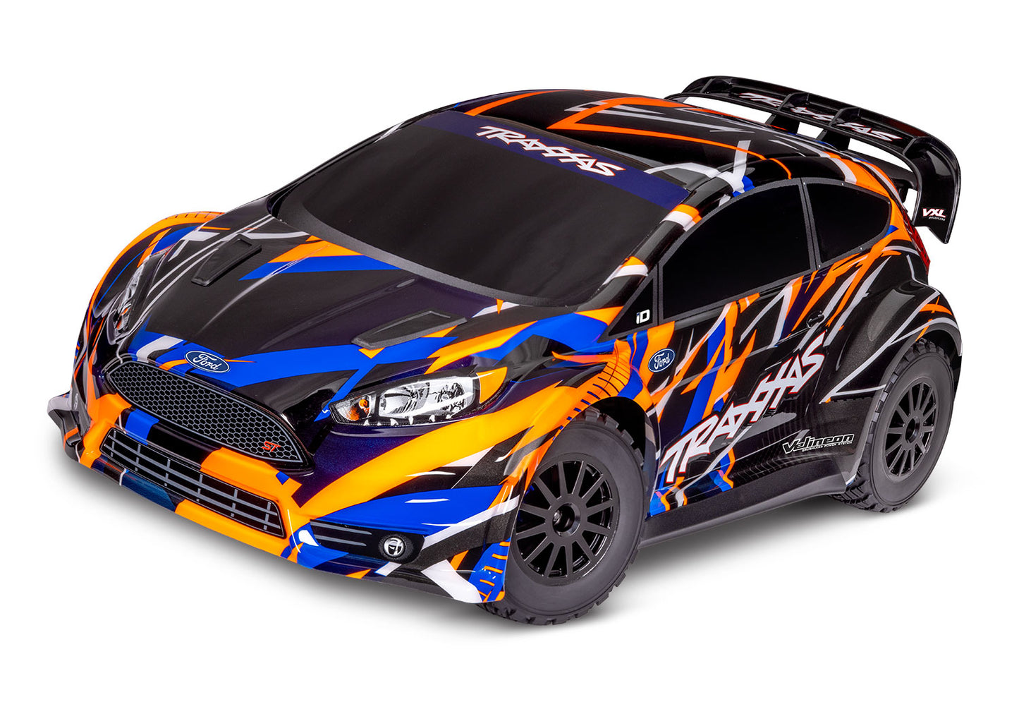 74276-4 Ford Fiesta Rally 4x4 VXL 1/10 Scale Brushless Rally Car