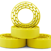 YQT-1319-1370YE INJORA 1.3" Swamp Claw M/T Micro Rock Crawler Tires Combo (4) (70mm OD) (S5) w/Super Soft Silicone Rubber Inserts