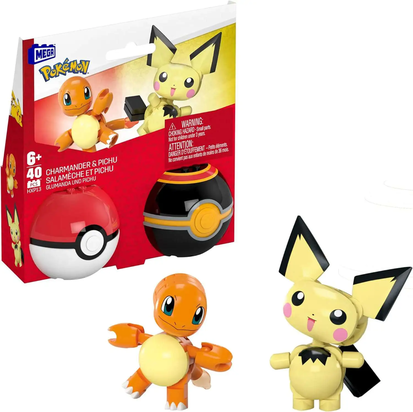 HXP11 Pokeball Charmander & Pichu