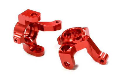 INTC26509RED Billet Machined Steering Blocks 1/18