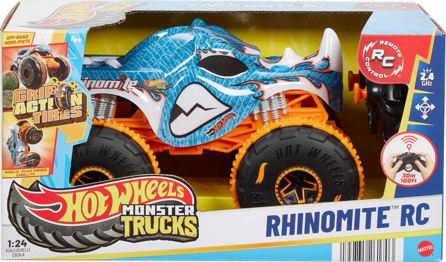 HWJBK11 Hot Wheels Monster Truck Rhinomite RC