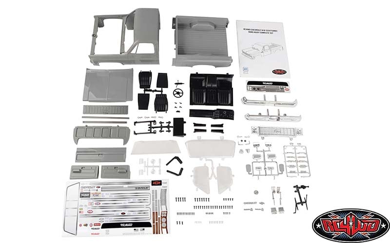 Z-B0258 RC4WD Chevrolet K10 Scottsdale Hard Body Complete Set