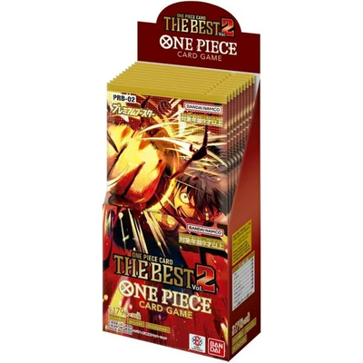 One Piece The Best Vol. 2 Japanese PRB02 Boosters