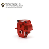 X003LAX17B TREAL Aluminum 7075 Differential Gearbox Housings for 1/18 TRX4M RC Upgrade Parts-RED