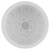 JCO3377W Tribute 2.6 x 3.6" Monster Truck Wheel (White) (2)