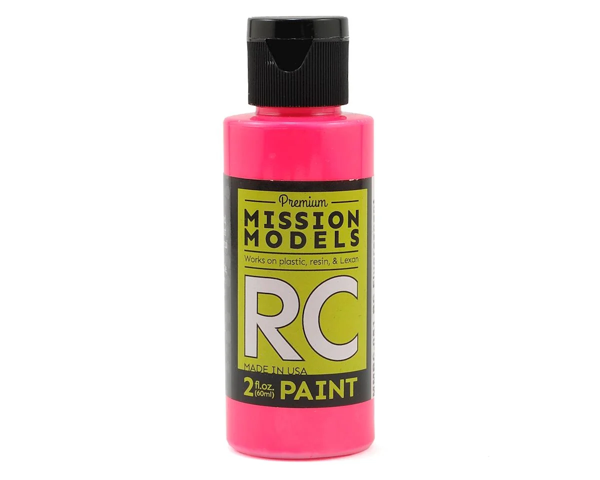 MMRC-051 Fluorescent Racing Pink Acrylic Lexan Body Paint (2oz)