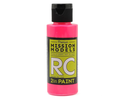 MMRC-051 Fluorescent Racing Pink Acrylic Lexan Body Paint (2oz)