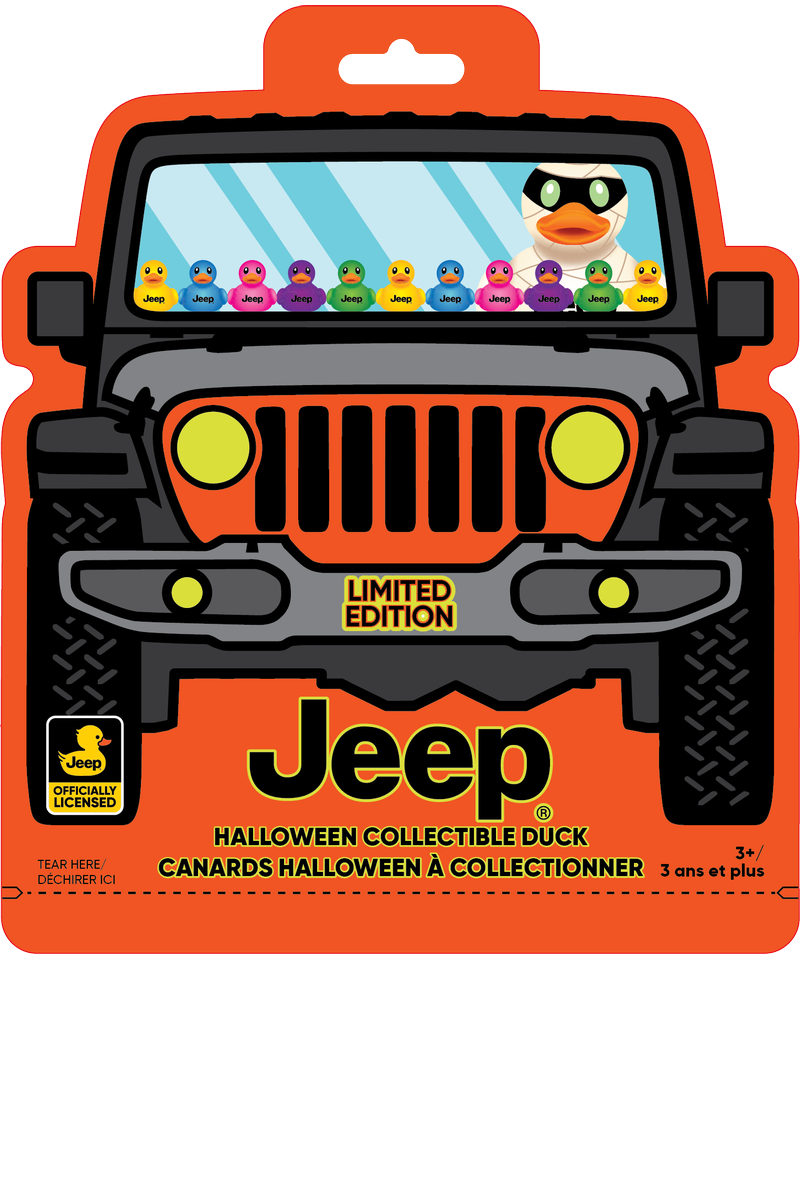 L2P 18076  Jeep® Branded Ducks Halloween 2 Inch Vinyl Blind Bag