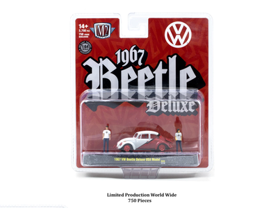 67500 M2 Machines 1967 VW Beetle Deluxe USA Model CHASE!!!
