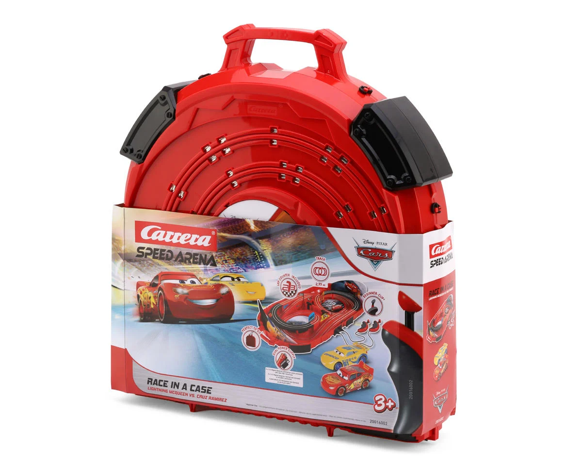 16002 Carrera Speed Arena Disney Pixar Cars Slot Car Racing Track Set ...
