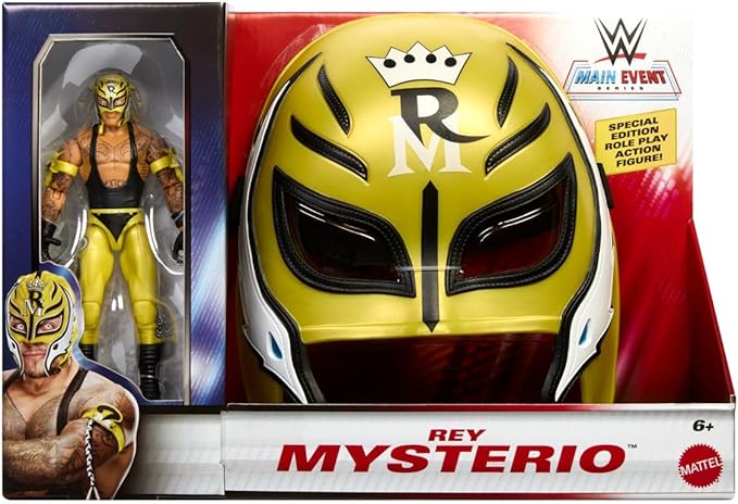 JGG33 WWE Main Event Series Special Edition Rey Mysterio Role Play