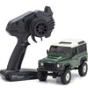 KYO32529GR Mini-Z 4x4 Crawler Land Rover Defender 90 RTR, Coniston Green