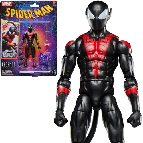 G2352 Marvel Legends Spider-Man Retro Uncanny Spider-Man (Nightcrawler) 6-inch Figure
