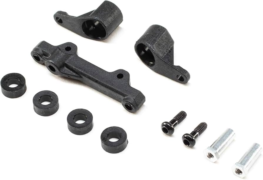 LOS211013 Bellcrank, Drag link, Set : Mini T 2.0