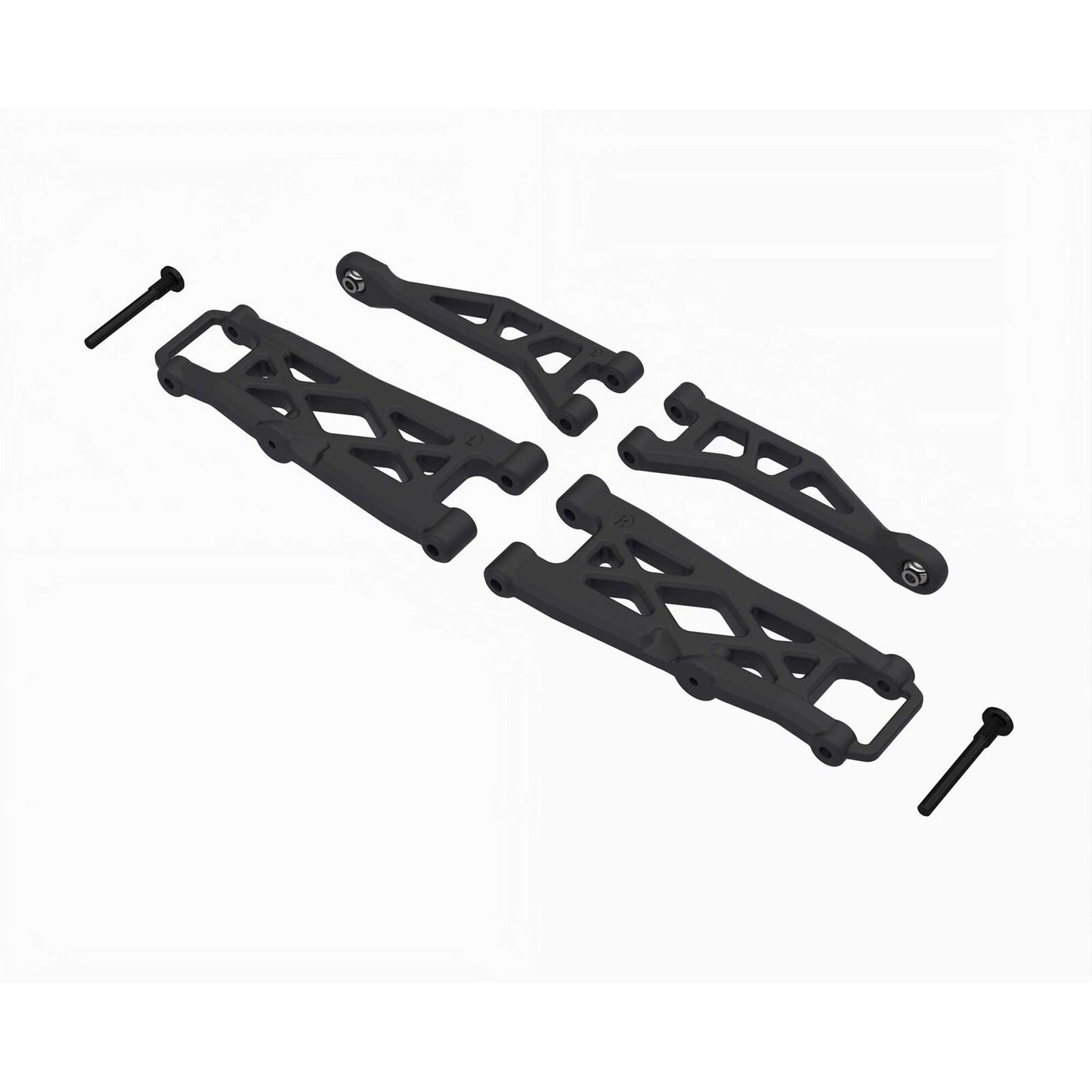 ARA-2675 ARRMA Rear Suspension Arm Set D (2): MINI KRATON