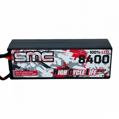 SMC84120-3S1P HCL-HC 11.1V 8400mAh 120c Hardcase - Traxxas Plug