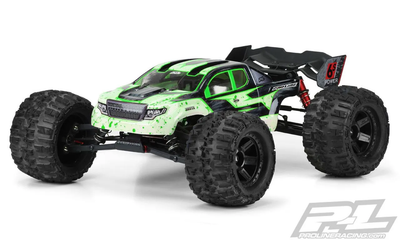 PL3521-00 Brute Body, transparant, voor Arrma Kraton