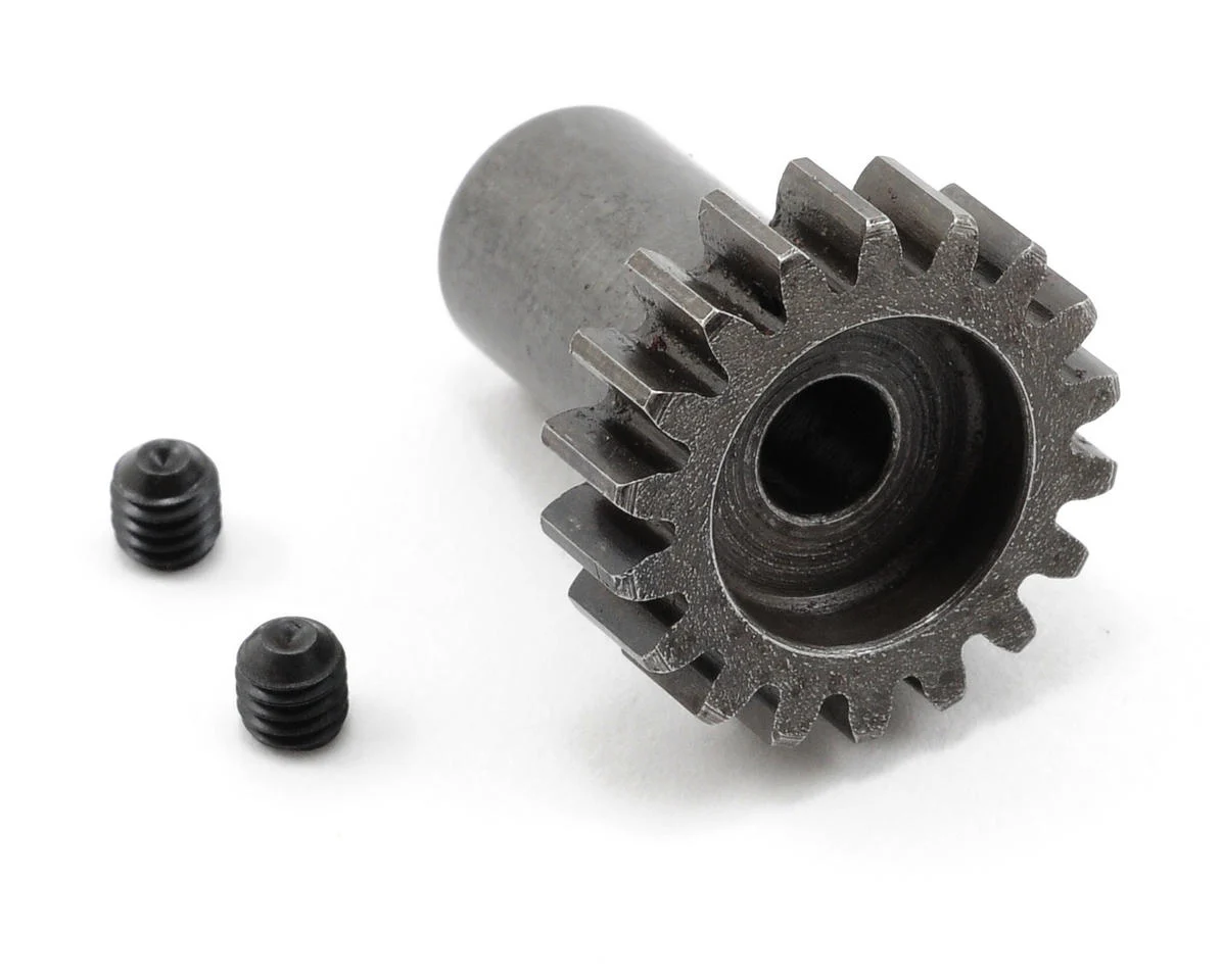 TKR4158 5mm Bore Hardened Steel Long Shank Mod 1 Pinion Gear (18T)