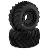 PRO1019610 Demolisher F/R 2.8" MT Tires Mounted 12mm/14mm Black Raid (2)