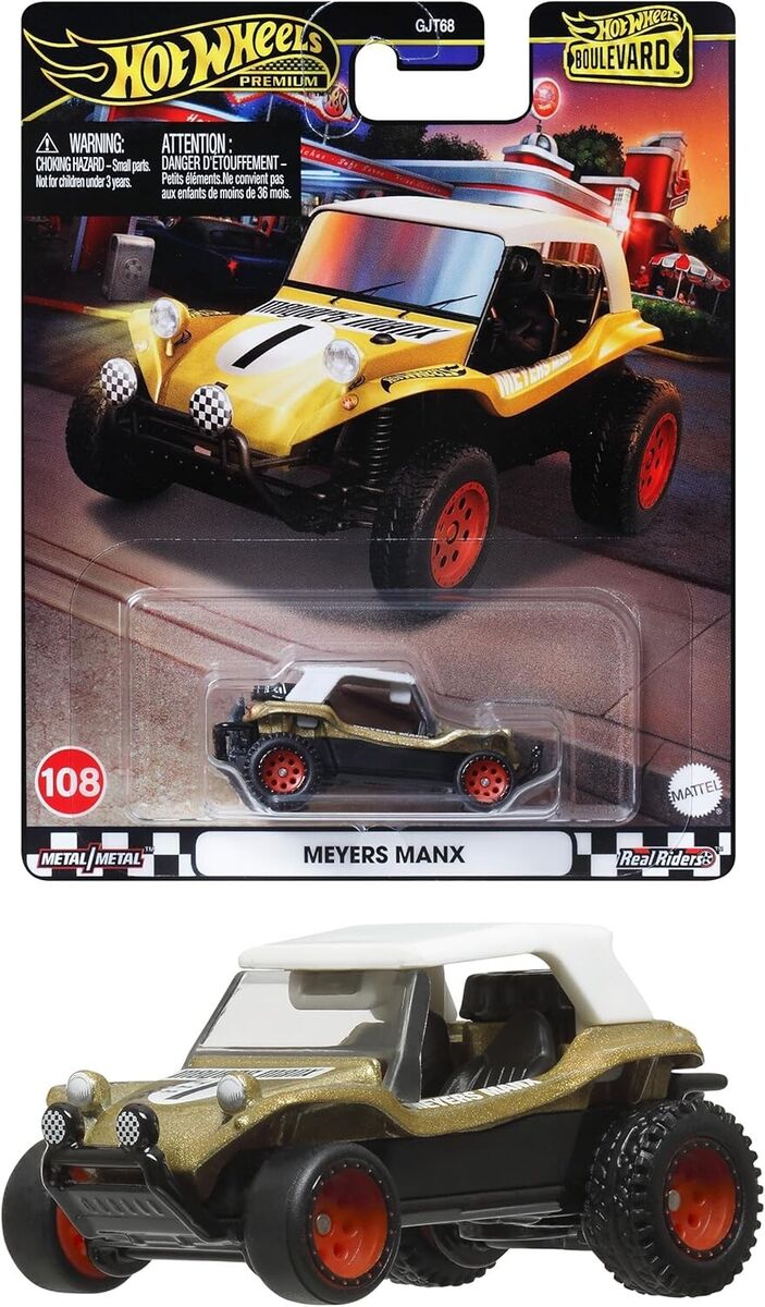 HWHRT57 Hot Wheels Premium Boulevard Meyers Manx