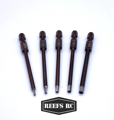 REEFS105 Multi Tool Hex Bits (5pc)