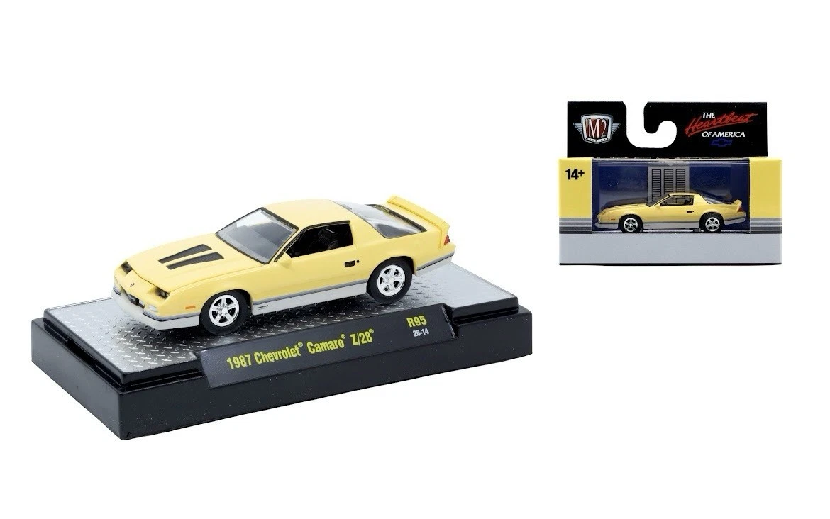 M2Machine 32600-95 Detroit-Muscle -1987 CHEVY CAMARO Z28