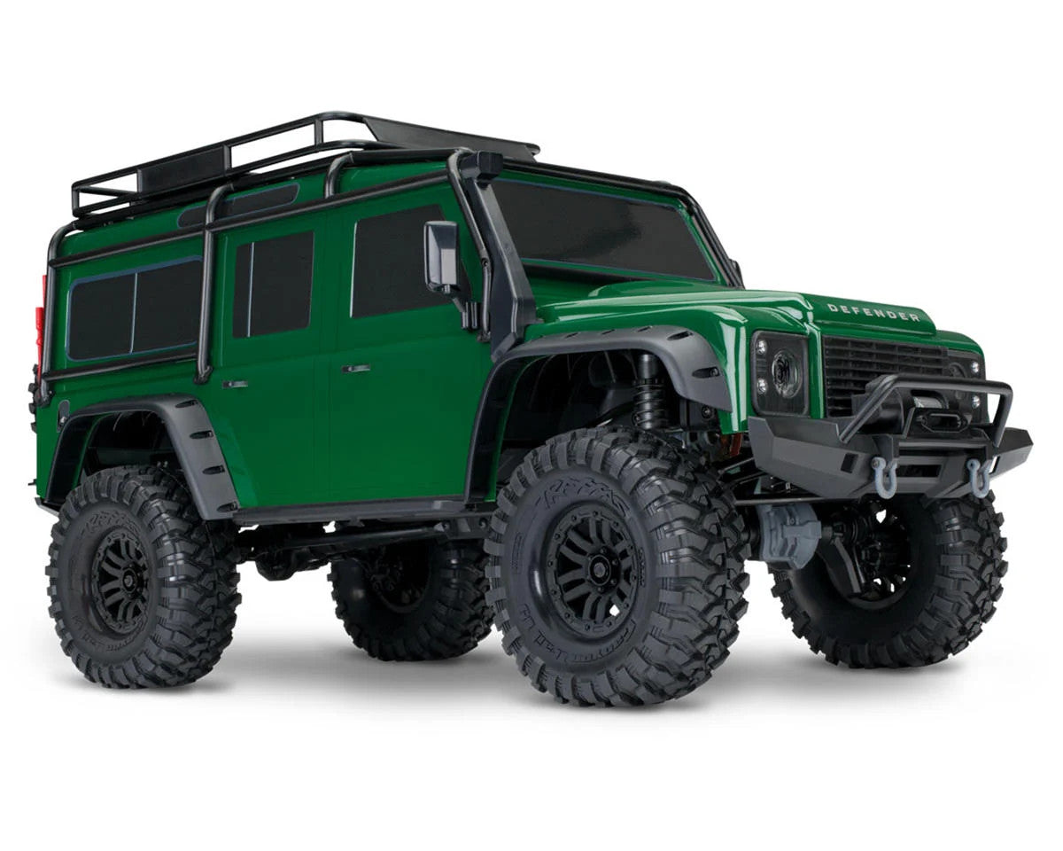82256-4 TRX-4 Land Rover Defender 1/10 Scale And Trail Crawler With Clipless Body