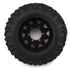 PRO117310 Badlands F/R 2.8" MT Tires Mounted 12mm/14mm Black Raid (2)