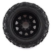 PRO118410 Trencher X F/R 3.8" MT Tires Mounted 17mm Black Raid (2)