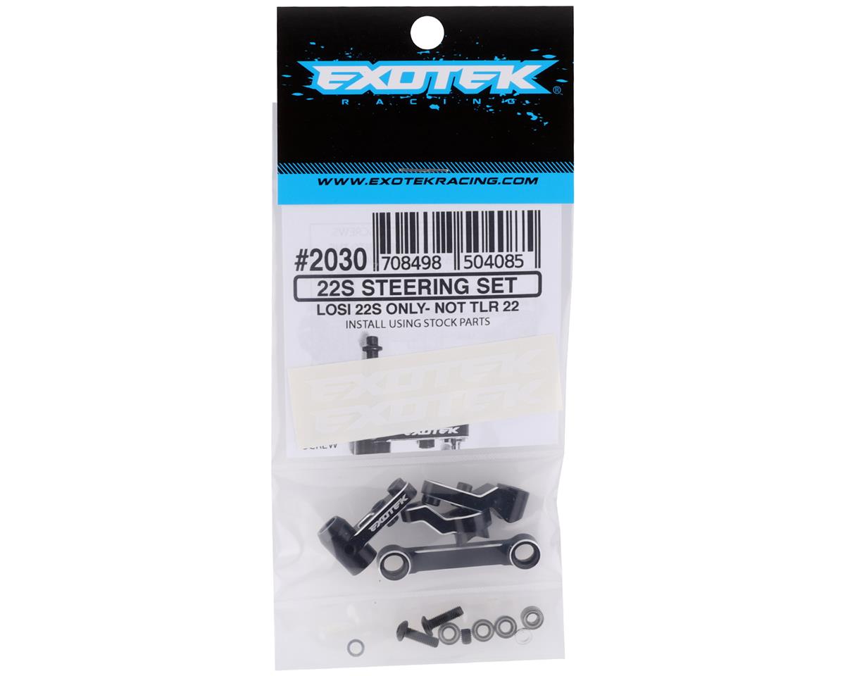 EXO2030 22S Drag Aluminum HD Steering Set