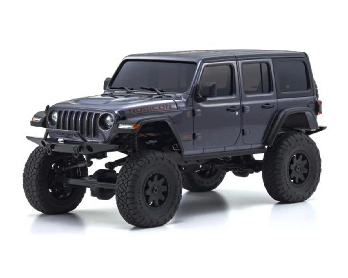 KYO32521GM MINI-Z 4x4 Crawler Jeep Wrangler Unlimited Rubicon RTR, Metallic Granite
