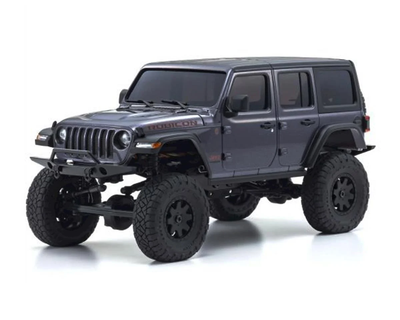 KYO32521GM MINI-Z 4x4 Crawler Jeep Wrangler Unlimited Rubicon RTR, Metallic Granite