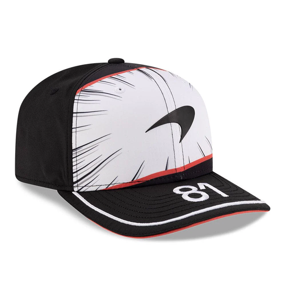 60669275 McLaren Racing F1 New Era 9Seventy Special Edition Japan GP Oscar Piastri Hat - Black
