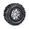 PRO1015114 Limited Edition Trencher Pro-Loc F/R Mounted 24mm Gray/Black Impulse (2): X-MAXX