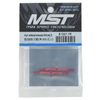 MST810011R Anodized Aluminum Reinforced Turnbuckle 3X40 (Red) (2)