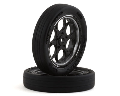 PRO1021910 Front Runner Front Tires MTD 8mm Black/Silver (2): Mini Drag