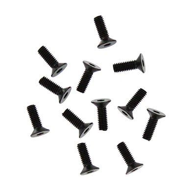 50084  4x12mm Countersunk Hex Machine Thread Screws (12pcs)
