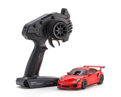 KYO32358OR MR-04 RWD Mini-Z ReadySet w/Porsche 911 GT Body (Lava Orange)