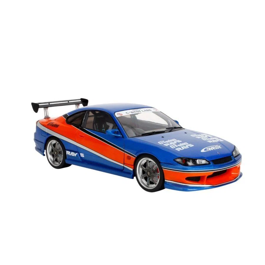 Jada 37772 1:18 Fast & Furious 2002 Nissan Silvia S15 Tokyo Drift – Blue